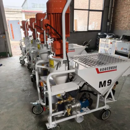 Advanced Technology Wall Plaster Machine: Gypsum Spraying Machine Plaster Station