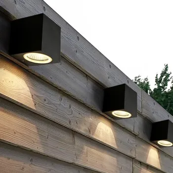 Modern Aluminum IP65 LED Wall Lights - Outdoor Waterproof Garden Lighting AC86-265V