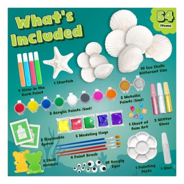 Shimmering Seas: Glow-in-the-Dark Paint for Kids' Ocean-Themed Arts and Crafts