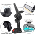 4inch Removable Mini Pruning Electric Chainsaw Woodworking