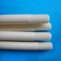 Υψηλή ακρίβεια με σπείρωμα 99 AL2O3 Ceramic Rods Alumina