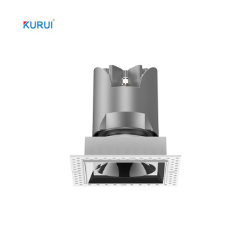 Modern Hotel inomhusrundan utan ram Led Spotlight