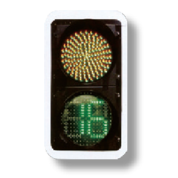 Three Colors Screen Two Colors Countdown Signal Lights