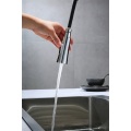 Multifunctional Single Handle Chrome Pull Out Kitchen Faucet