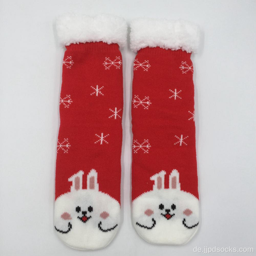 Cartoon Bunny Lounge Socken