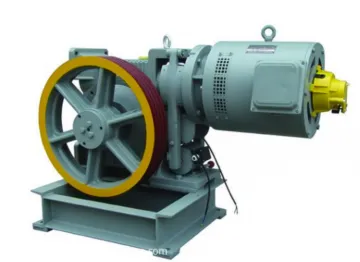 Horizontal / Vertical Installation Elevator Geared Machines