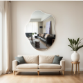 Irregular Frameless Decor Lake Shape edging wall mirror