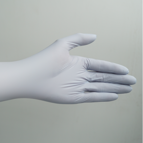 Gants de nitrile enduit de farine d&#39;avoine colloïdale