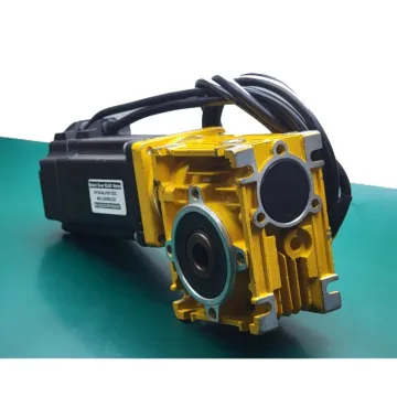300W Automatic Machine Lawn Mower with AGV NMRV30 Worm Gear Reduction and 250W NEMA 24 36/48V Brushless DC Motor Gear
