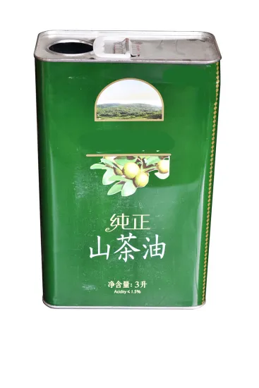 Pure Camellia Cooking Oil Tin Can Manufactory