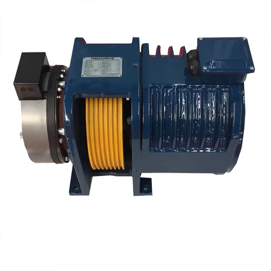 MONA200 Gearless Elevator Motor Traction Machine at Good Price