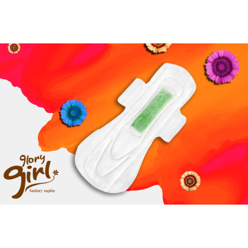 Overnight leak proof menstrual pad cotton with pattern