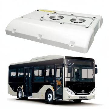 24V Electric Split Rooftop AC R407C for School Buses with 1-Year Warranty