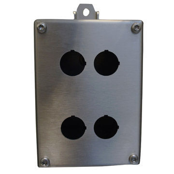 Stainless Steel Junction Box, Customized for Nozzles of Bottom