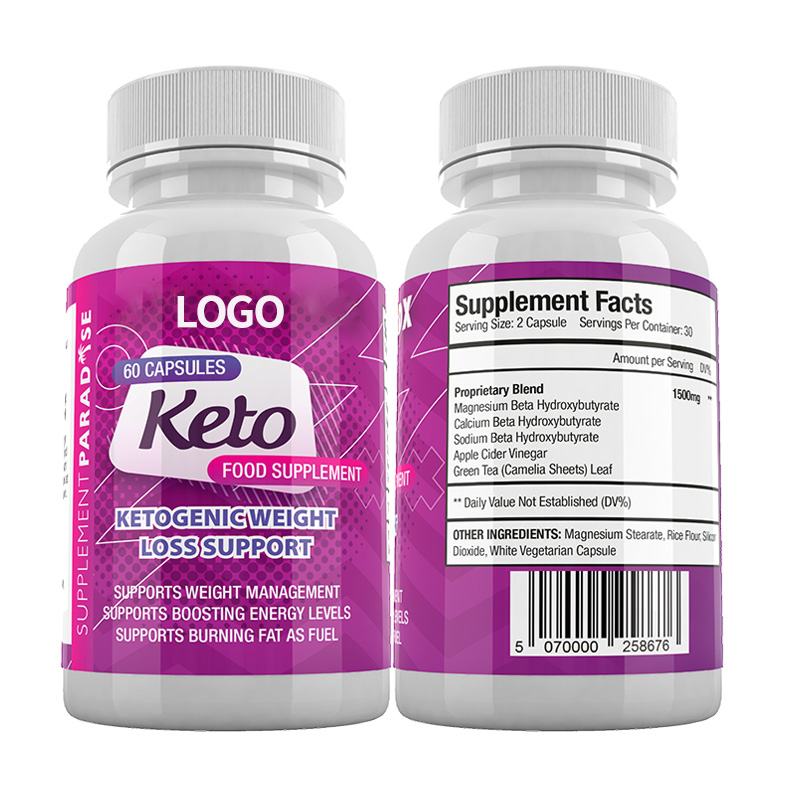 OEM/ODM Vegan Fat Burning Decrease Hungry Feeling Keto Capsules Weight Loss Slimming Keto Capsules