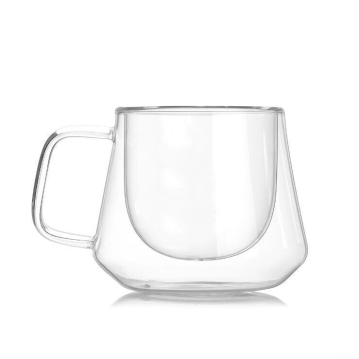Upscale Double-layer Glass Coffee Mugs