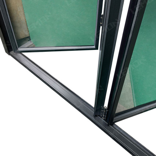Narrow Frame Aluminium Folding Accordion Patio Glass Doors