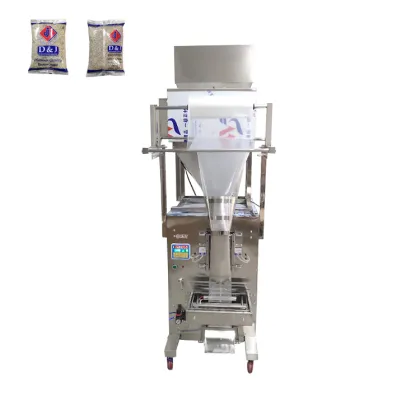 Lays Grain Plastic Ic French Fries Snacks Chips Packing Machine