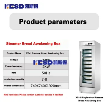 Electric Bread Fermentation Box Bread Making Dough Fermentation Proofing Machine Bakery Retarded