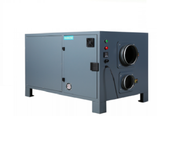 Industrial Desiccant Dehumidifier System with Auto Stop PLC, Motor, and Plywood Case - 160m³/h (50pa)