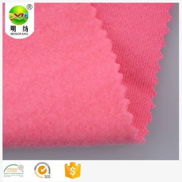 Wholesale 60 polyester 40 cotton brushed fleece fabric