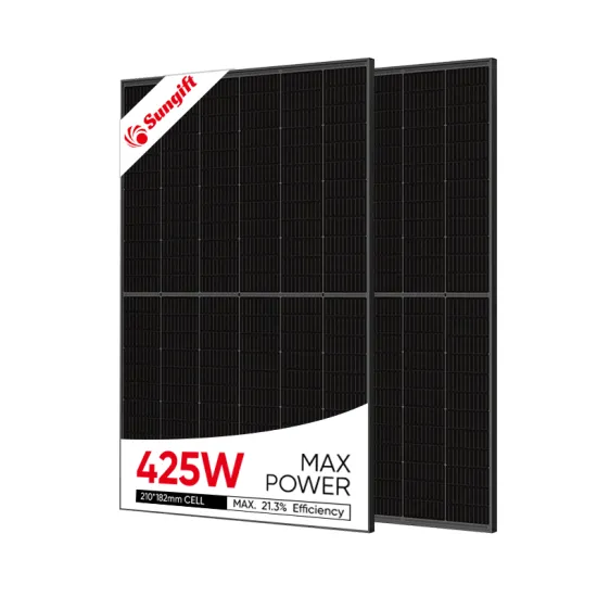 Sungift Solar Panels: High-Efficiency 405W-425W Half Cut Full Black Monocrystalline Photovoltaic Modules