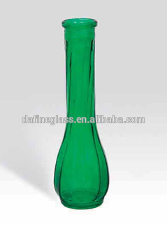 home decorative small table glass vase