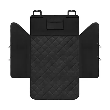 Geerduo Universal Durable Quilted Travel Pet Seat Cover with Side Walls Protector