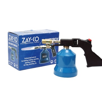 User-friendly 190g butane cartridge gas torch