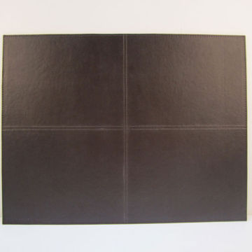 Hot slip resistant table mat with suede back