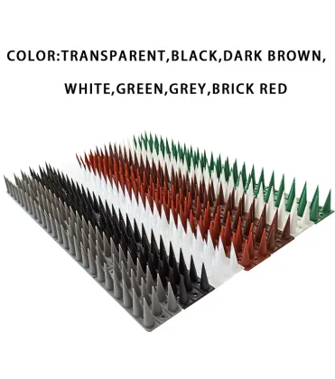 Plastic Bird Repel Spike Mat: Anti-Climb Fence for Deterrent