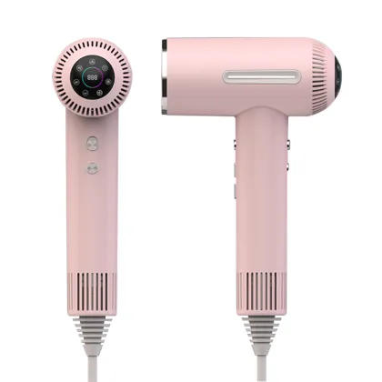 EASTO Ionic Hair Dryer with LCD Display and Temperature Control