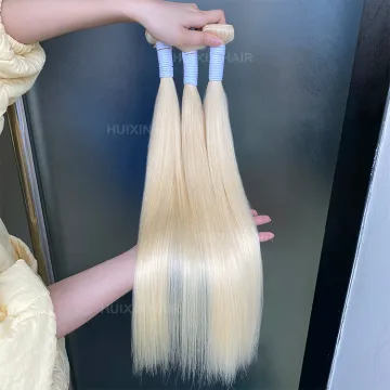 Wholesale Vietnamese 613 Blonde Straight Body Wave Human Hair Raw Bundles