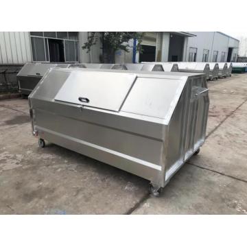 Wheelie Bin Stainless Steel