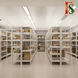 Space Saving Custom Stackable Warehouse Logistics Shelving