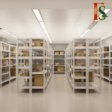 Space Saving Custom Stackable Warehouse Logistics Shelving