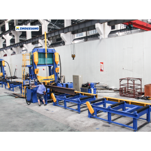 H Beam Fabrication Assembly Machine For Steel Structure