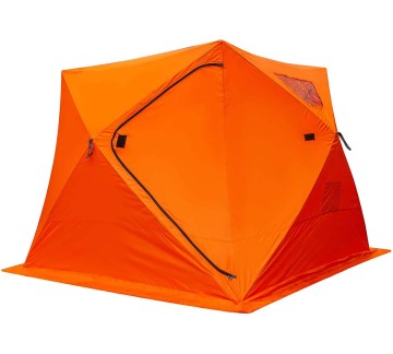 Portable Ice Fishing Shelter: Pop-Up Tent with Sauna Option