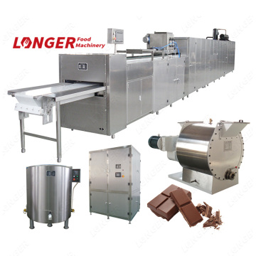 Chocolate Chip Manufacturing Process with Mold Machine