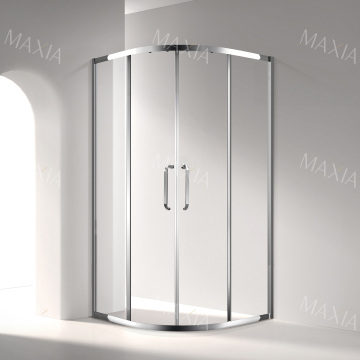 Круглая хромированная скользящая душевая корпуса