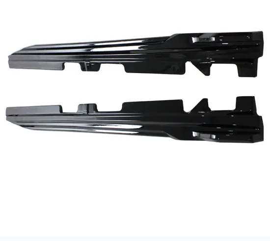 BMW X3 Side Skirt G01/G08 Modified Black Samurai Style Glossy Black Carbon Fiber Pattern Spoiler: Enhance Your Ride's Aesthetic with Precision-Fitted Accessories