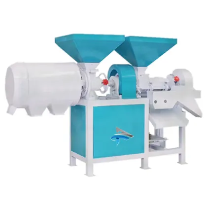 Commercial Multi-function Corn Peeling and Flour Mill Machine
