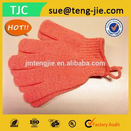 Beauty&Colorful Promotional Nylon Body Bath Glove