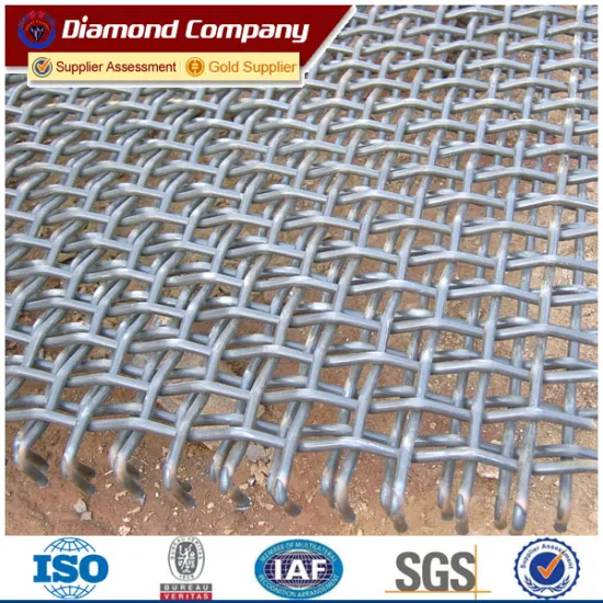 high carbon steel galvanized mini vibrating screen wire mesh with best price