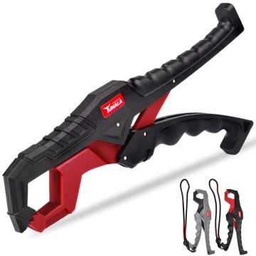 Waterproof 50kg Glass Fiber Fish Gripper: Anti-Rust Clamp with Lanyard
