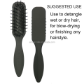 El cepillo clásico esculpe formas naturales para cabello húmedo o seco