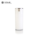 40ml white U-shaped round acrylic vacuum bottle