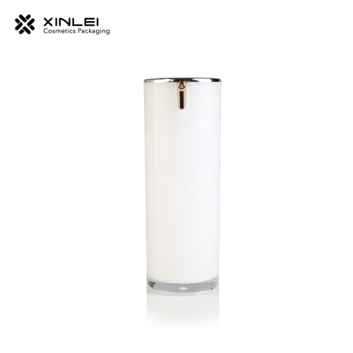 40 ml botol vakum acrylic bulat putih