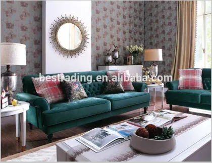 European Fabric Sofa Alibaba France solid Wood Sofa