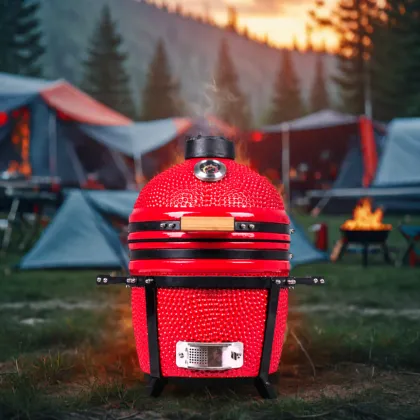 Kamado Joe Egg 15 inch Pattern Ceramic barbecue Charcoal komodo barbecue grill